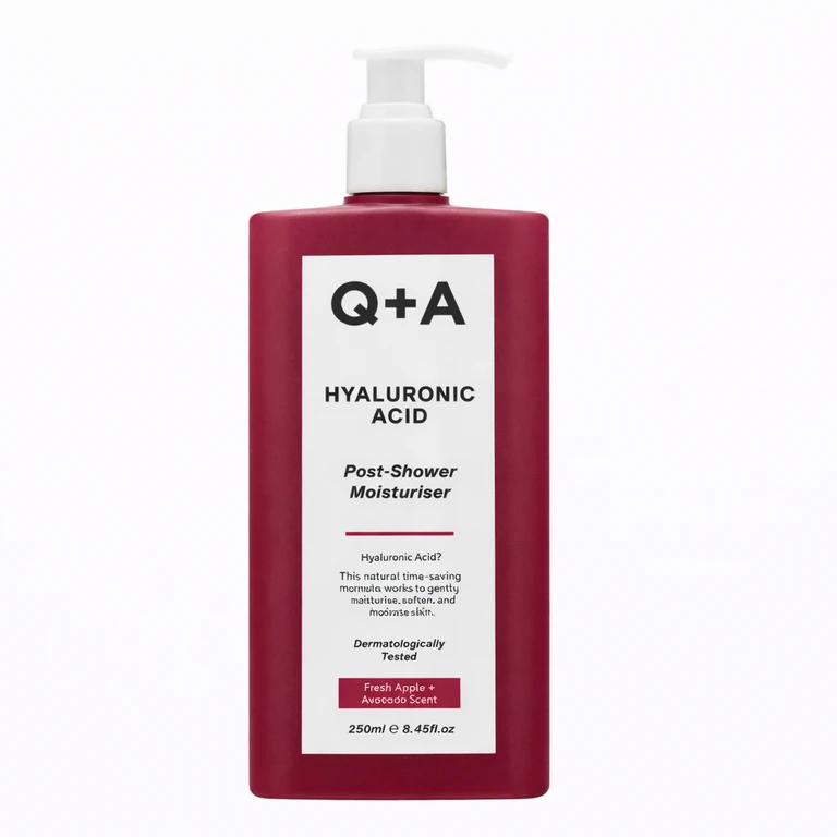 Q+A Hyaluronic Acid Post-Shower Moisturiser 250 ml (8.4 fl oz)